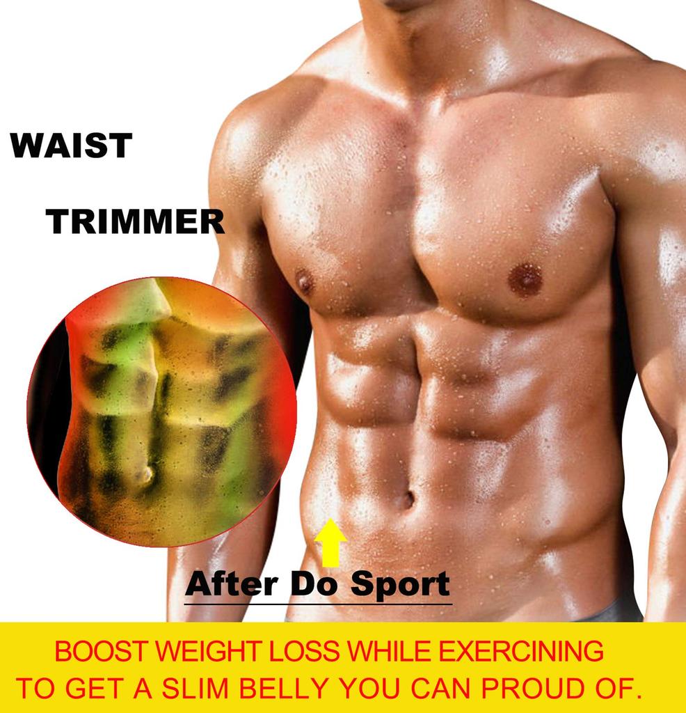 Men Sauna Tank Top Hot Neoprene Sweat Waist Trainer Vest for Weight Loss Body Shaper Slim Corset Fitness Shapewear Workout Shirts Slimming Underwear