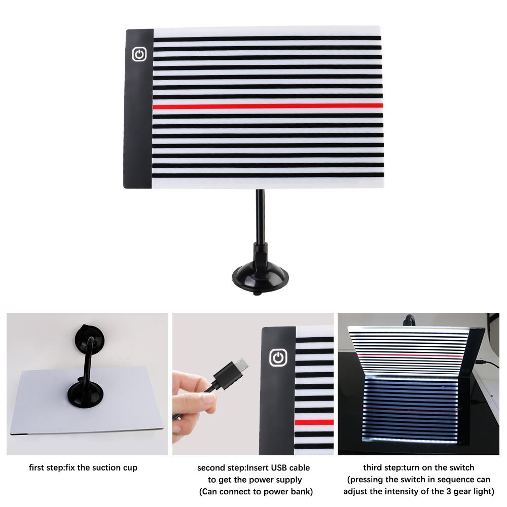 Беспокрасочное удаление вмятин Проволочная доска Инструменты для удаления вмятин на автомобиле Автоаксессуары Отражатели Лампа Ремонт Светодиодная Лайтборд Инструменты Авто