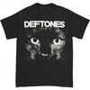 Качественная футболка Deftones Модная женская футболка с коротким рукавом Панк-музыкальный стиль Металлическая Удобная Легкая футболка