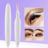 Подогреваемые щипцы для завивки ресниц, электрические, с 3-уровневым контролем температуры, длительная завивка и придание формы, портативные перезаряжаемые щипцы для завивки ресниц