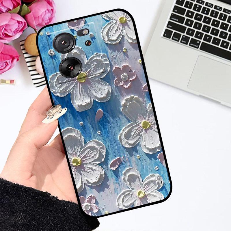 Чехол для телефона Redmi K60 Ultra Чехол K 60 Extreme Edition K60E Мягкий силикон ТПУ Fundas Для Redmi K60 Pro Мультяшный Расписной Корпус