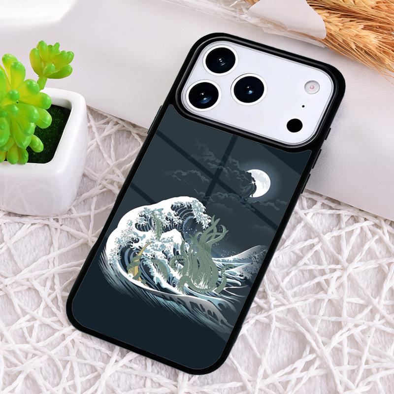 Большая волна у Канагавы Ударопрочный чехол для телефона для iPhone 17 Air 16e 15 11 12 14 13 Pro Max Обложка Coque