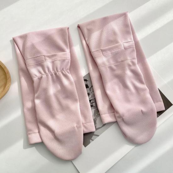 1 пара летних нарукавников, быстросохнущая защита от пота, солнцезащитный козырек, полные рукава, анти-УФ-сенсорный экран, тонкая защита рук, нарукавники для верховой езды на открытом воздухе