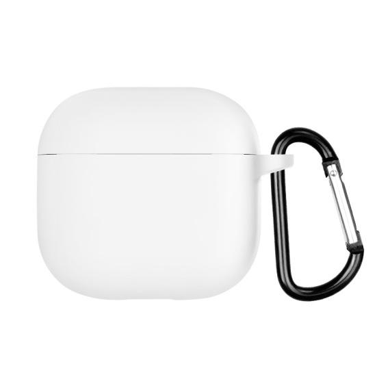 Yousheng Подходит для наушников Apple 2024 AirPods 4 с силиконовым чехлом, противоударный зарядный отсек, пыленепроницаемый защитный чехол для наушников