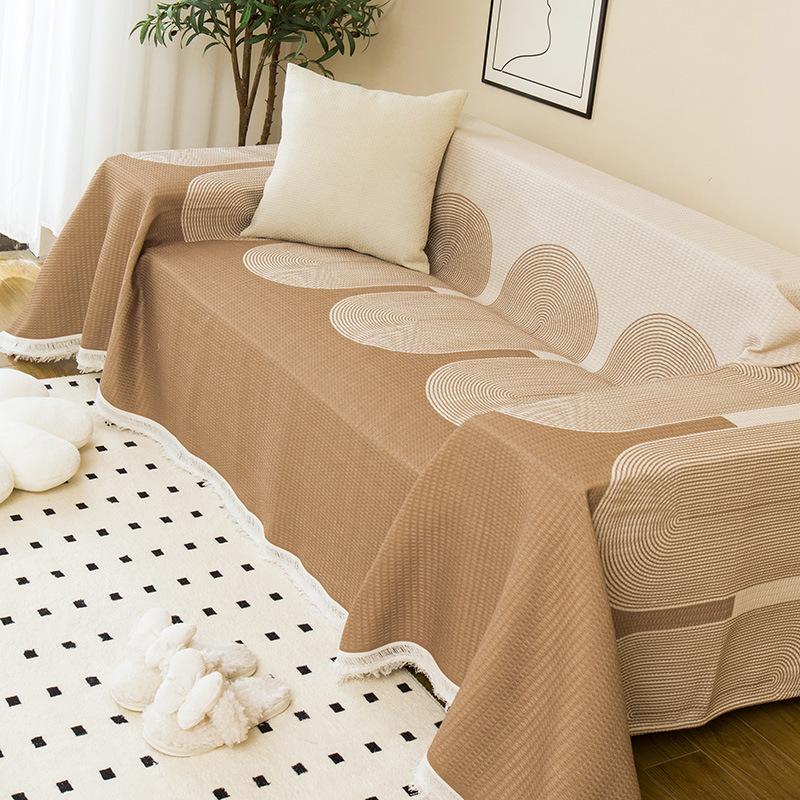 Полотенце для дивана, полное покрытие, простая подушка, полное покрытие, универсальный чехол на все сезоны