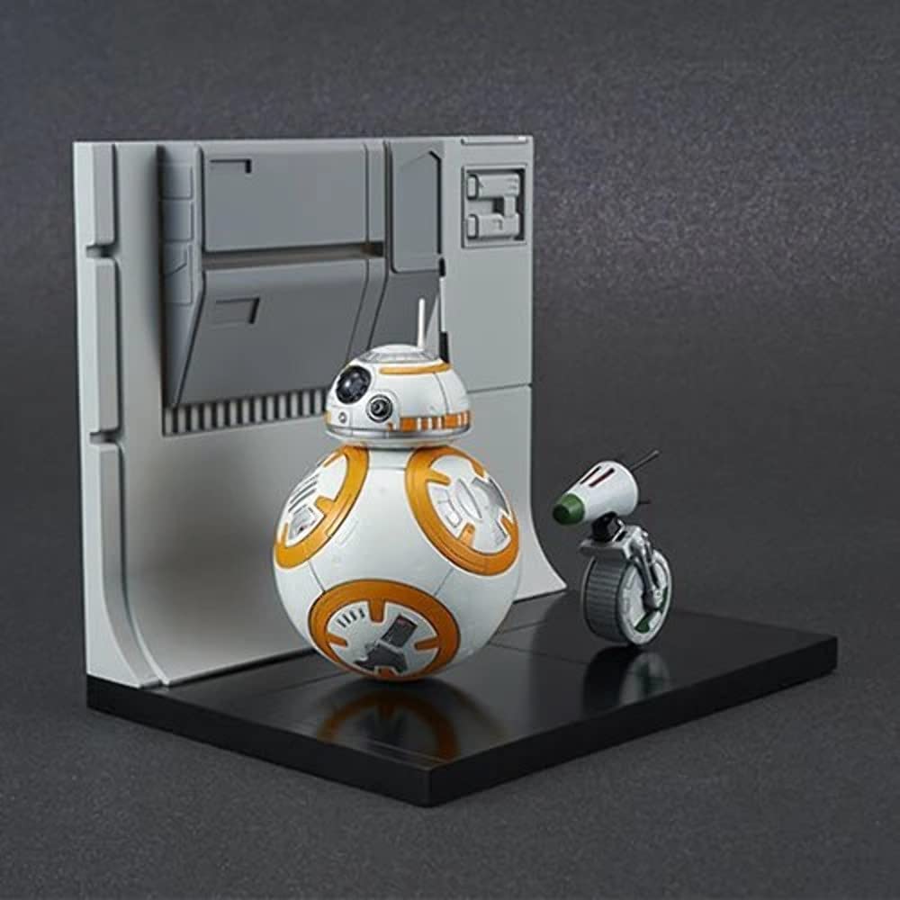Набор диорамы Звездные войны Масштабная пластиковая модель BB-8 и D-O 1/12 Предварительно окрашенная