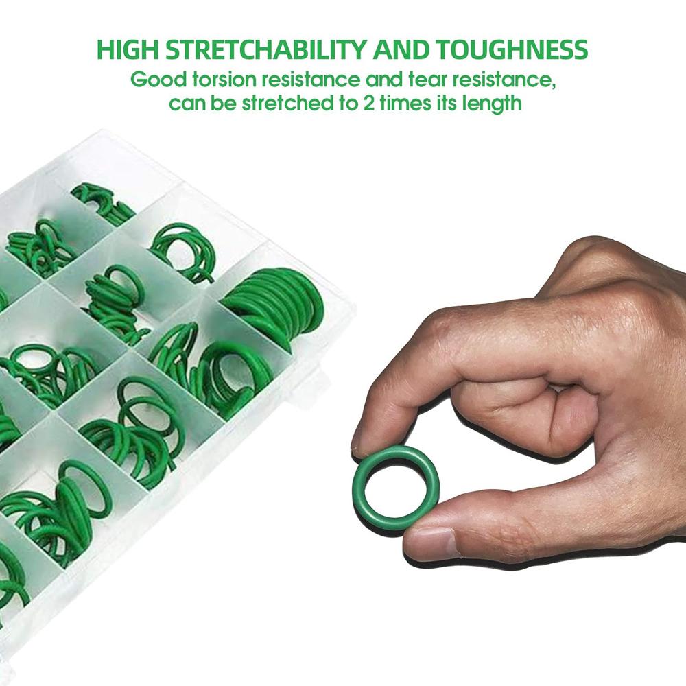530/270Pcs O-Type Sealing Rubber Ring Automotive Air-Conditioning Compression Confidential Seal Maintenance Rubber Accessories Engine Gaskets 6