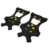 2PCS 10 Teeth Crampons Outdoor Snow Climbing Crampons Anti Slip Shoe Spikes Ice Crampons for