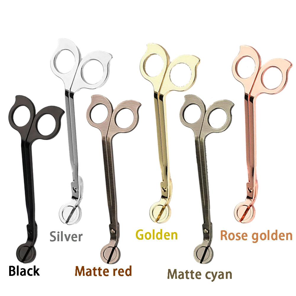 Триммер для фитиля свечи с дизайном в виде бабочки, металлические ножницы, инструмент для ухода за свечами, материал из нержавеющей стали, аксессуар для ароматерапевтических свечей