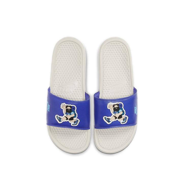 Nike Шлепанцы Benassi Jdi Print 'Hiker Cartoon Light Bone' 631261-038