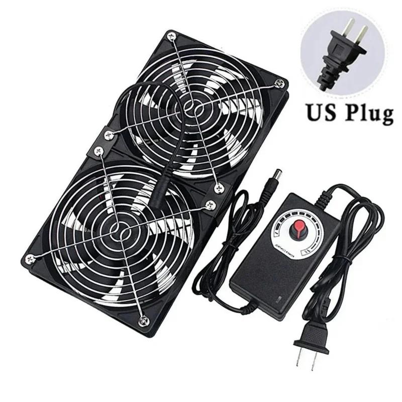 Cooling Fan 3000RPM Fan Cooling Belt Controller Multi Functional Chassis Workstation Cabinet Cooling Service Station Cooling Fan