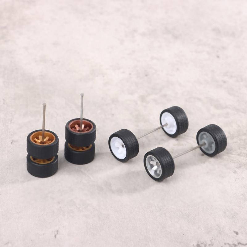 1Комплект 1:64 Колесо автомобиля для колеса Резиновая шина с модифицированной моделью автомобиля