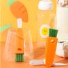 360° Rotatable Bottle Gap Cleaner Brush Bottle Cup Holder Cleaner  Baby Bottle Cleaning