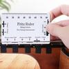 Линейка для грифа гитары Точная Портативная для измерения высоты струн гитары Шаблон ПВХ Струна