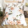 3 Pcs Single Side Printed Duvet Cover Set Queen King Size Animal Plant Flower Leaf Bedding Set Comfortable Soft Skin-Friendly