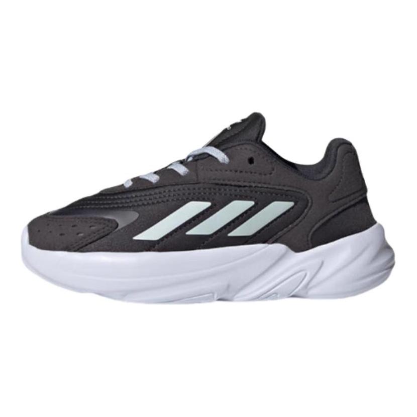 adidas Originals Ozelia EL C Удобные Нескользящие Прочные Низкие Кроссовки для Ходьбы Детская Обувь Черный IH8029