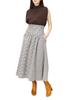 Knit Vest Combination Volume Dress SWNO224111 BRW 0 [Sneider] Women's