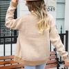GMXIA Women's Fashion Casual Autumn Winter Long Sleeve Cardigans Sweater Coat
