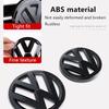 VW Polo Golf 4 5 Valve Stems Caps Volkswagen Car Logo Front Grille Rear Trunk Decoration Sticker For VW GTI Golf MK6 MK7 Polo Passat CC Tiguan T-