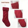 Вязаные рождественские чулки и украшения - Праздничные подарочные мешки и украшения для елки