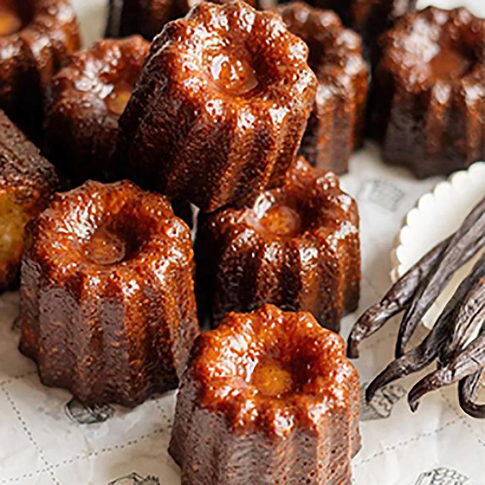 8/18 полостей силиконовая форма Canele мини антипригарная Canneles форма для кексов мусс помадка противень для выпечки кухонные принадлежности