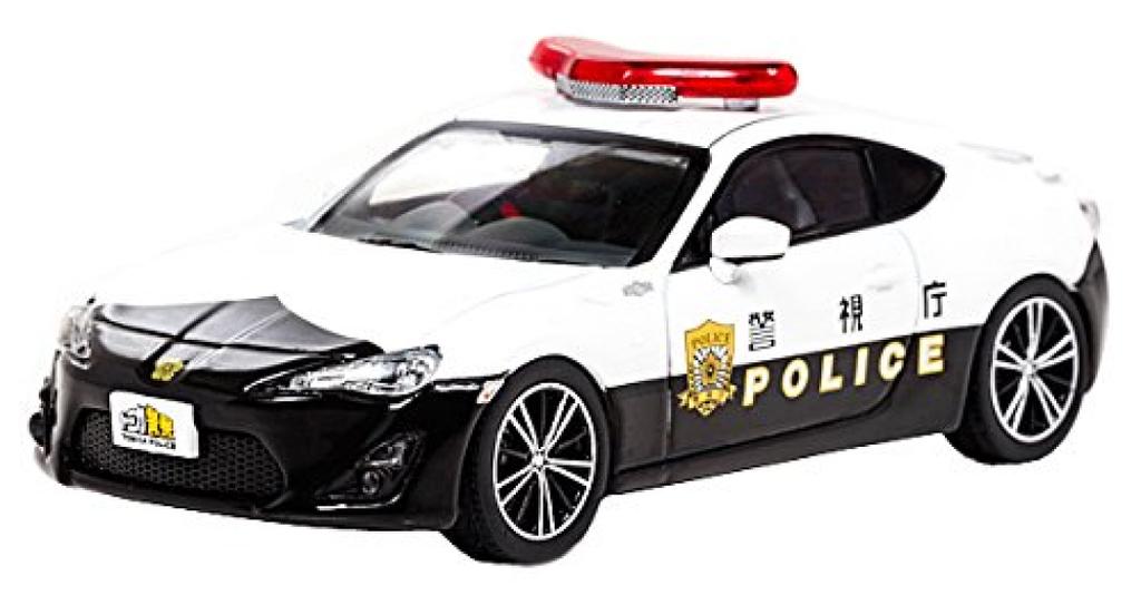 Hiko Seven Toyota 86 2014 Metropolitan Police Department Public Relations Event Vehicle Tomica Police Finished Product RAI'S 1/43