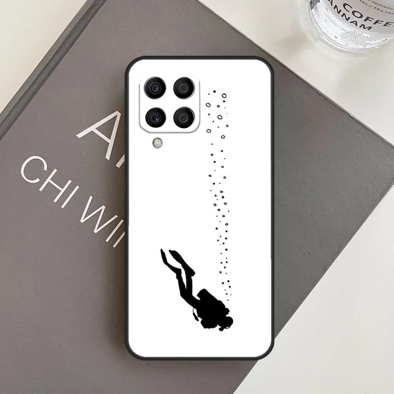 Scuba Diver Diving Case For Samsung Galaxy M11 M21 M31 M20 M23 M54 M14 M34 M13 M52 M32 M12 M16 M36 M56 M15 M55