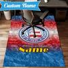Custom Name Esporte Clube Bahia Crest Rug Game Carpet, Floor Mat for Bedroom Living Room Entryway Rug, Home Decor Idea Gift for Christmas birthday