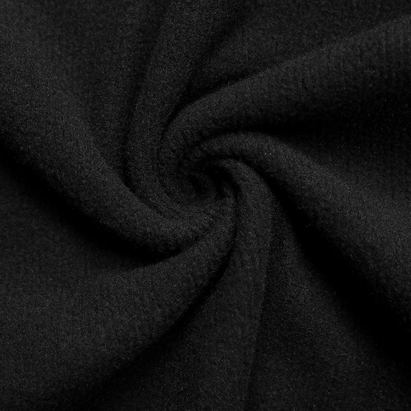 Осенний женский комбинезон с круглым вырезом и полосками, черный, с длинными рукавами