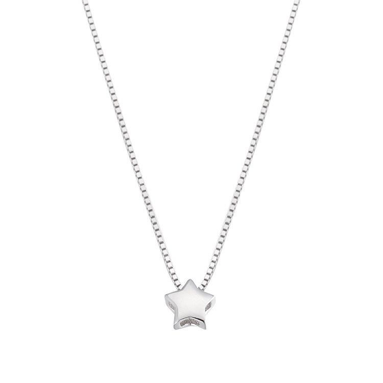 Five pointed star necklace for women, new sweet and cool design, collarbone chain temperament, versatile and exquisite necklace accessories wholesale