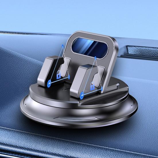 Car Phone Holder Dashboard Adhesive Cell Phone 360 Degree Rotating Mount for Car