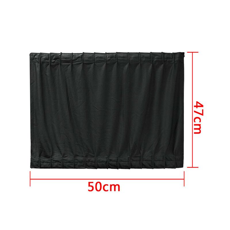 2pcs Car UV Protection Sun Curtains Sides Window Mesh Cover Shield