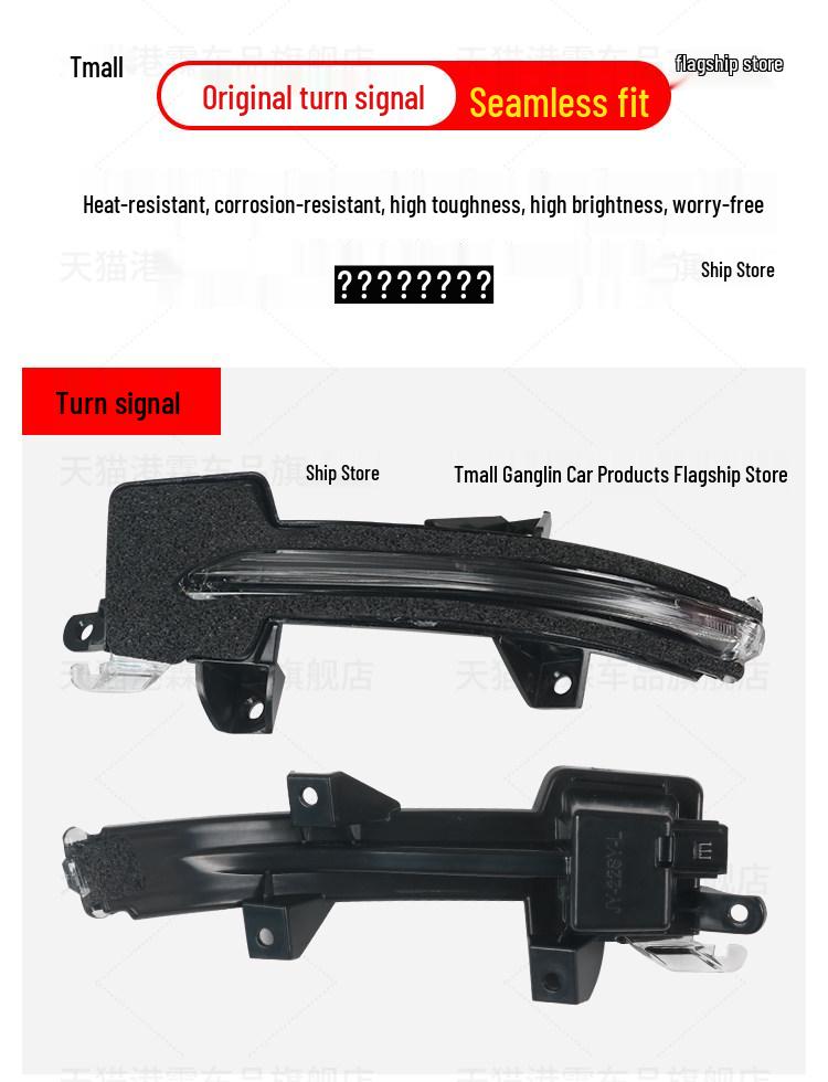 Корпус зеркала заднего вида Honda Integra 11-го поколения Civic с камерой заднего вида, линзой, рамкой и крышкой указателя поворота