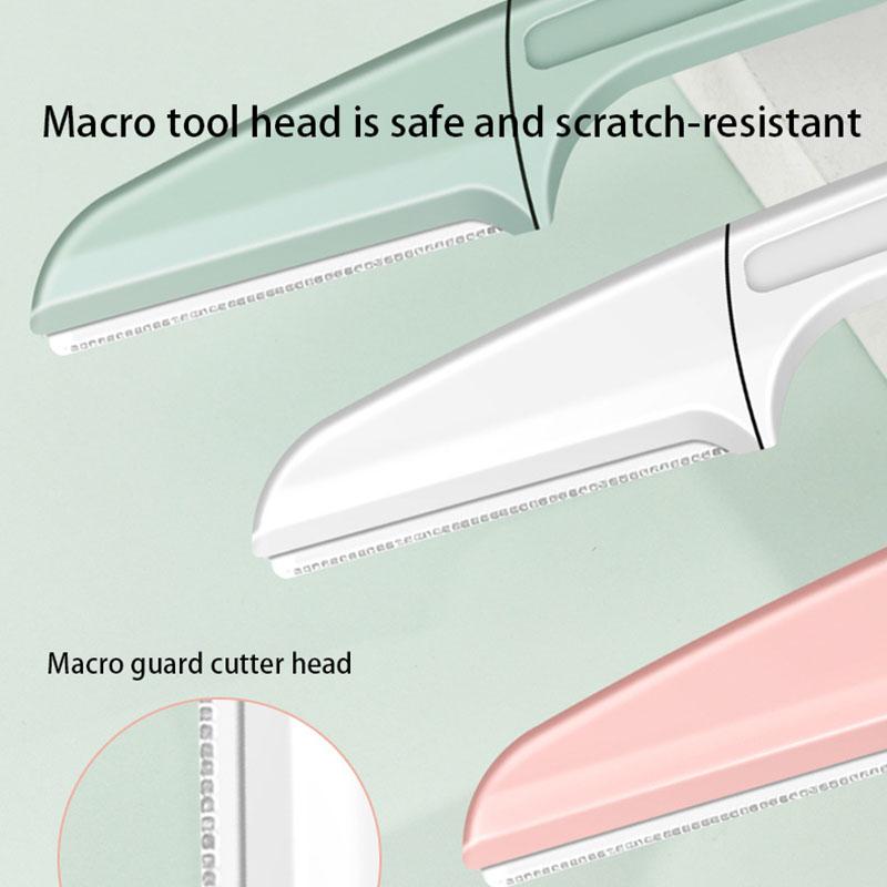 Safe Folding Eyebrow Razor Newbie Friendly Eyebrow Trimmer Face Eyebrow Shaper Shave Pocketknife Eyebrow Profiler Hair Remove