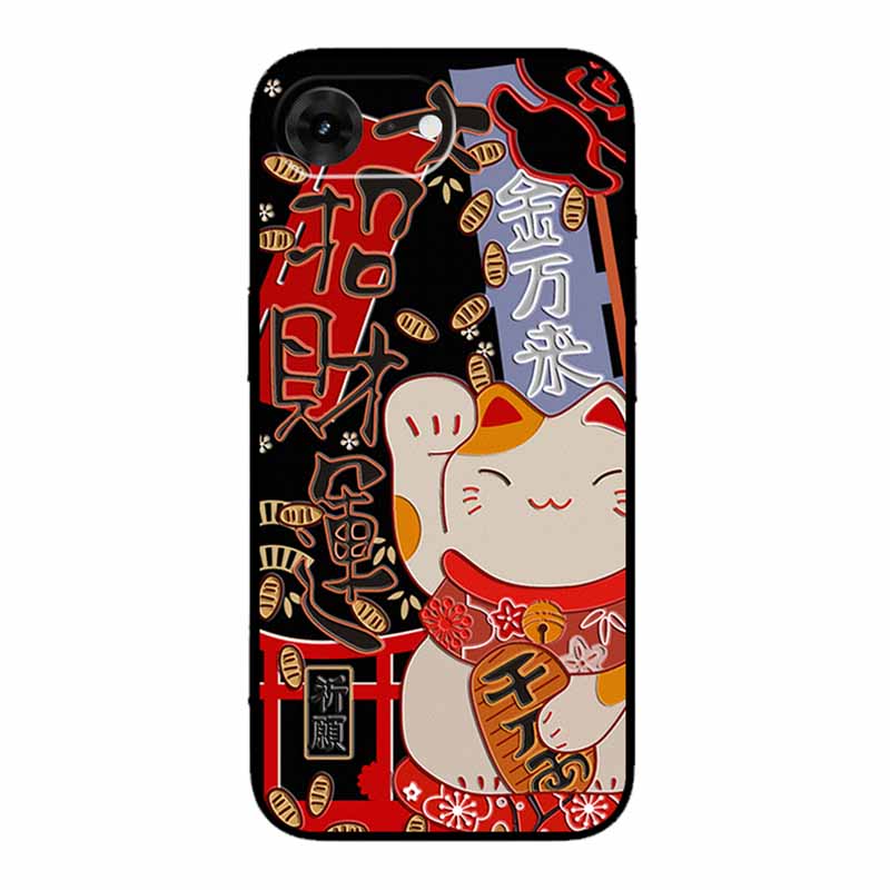 3D Тисненый Чехол Для iphone 16e 2025 Coque Funda Черный Силиконовый Мягкий Задний Чехол Для iphone 16e Чехол 16 e Оболочка Capas