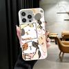 Мультяшный милый хомяк, мягкий чехол для телефона для iPhone 15 16 17 Pro Max 17Air 16E 14 Plus 13 12 Mini, противоударная задняя крышка