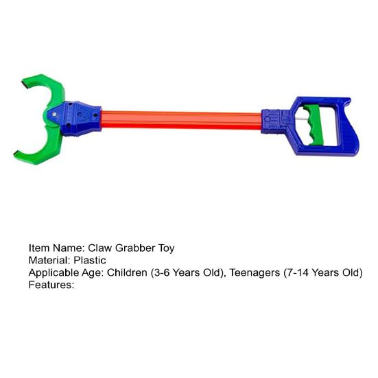 Детская игрушка-хватайка, регулируемая пластиковая рука-робот, инструмент для захвата, имитация механической руки, детская рука-хватайка, интерактивная игрушка