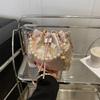 Премиальная текстура весна новый шоппинг жемчуг универсальный милый бакет-сумка женская тренд сумка-кроссбоди