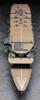Hasegawa Imperial Japanese Navy Aircraft Carrier Akagi Model Kit with Aircraft Set Plastic Model Kit 30072 1/700 Three-Deck Carrier-Based (Biplanes)