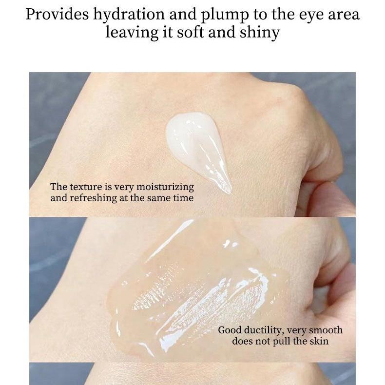 Крем для кожи вокруг глаз против морщин, осветляет мелкие морщинки, устраняет мешки под глазами, борется с темными кругами, омолаживающая сыворотка, укрепляет и осветляет кожу