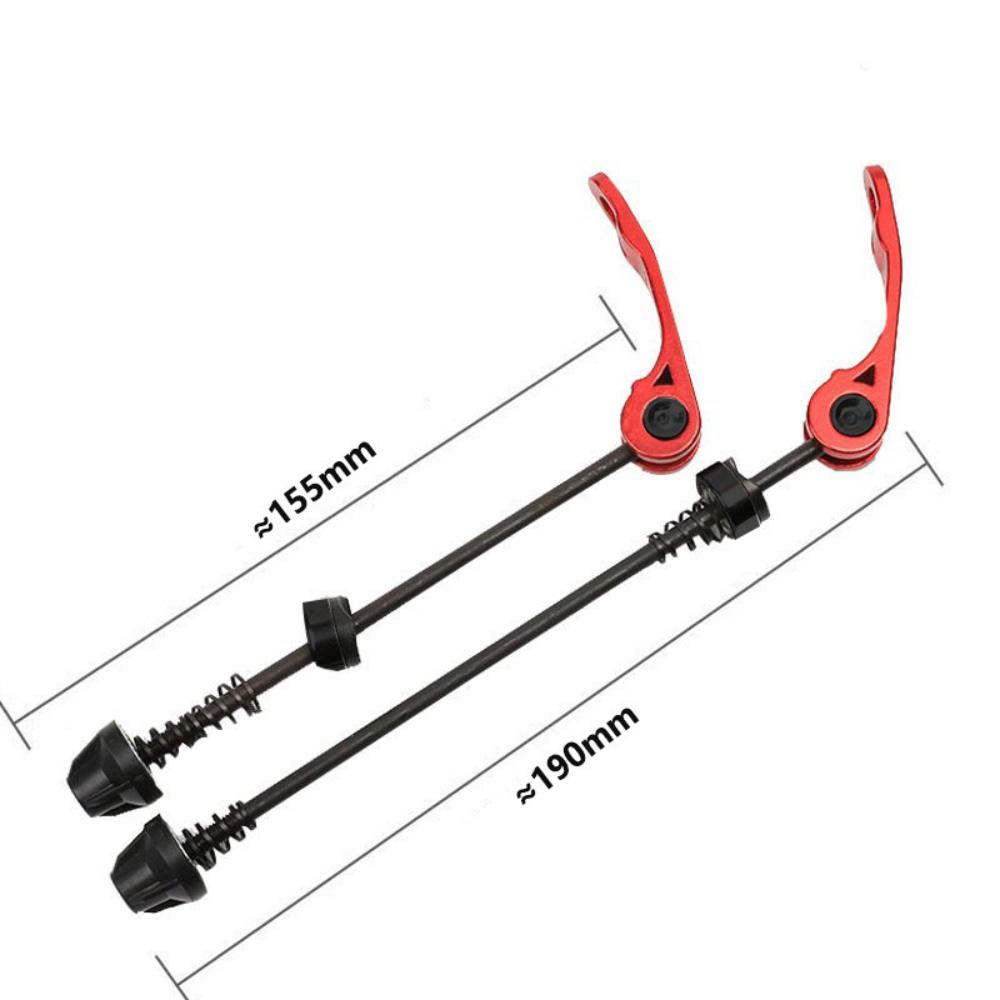 Bicycle Quick Release Skewer 1Pair MTB Bike QR Rear Front Wheel Hub 4.5mm Diameter Aluminum Cycling Repair Tools
