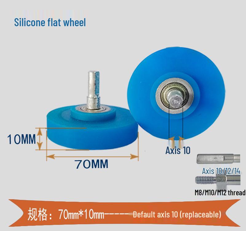 Высокотемпературный силиконовый ролик для ламинирующих и кромкооблицовочных станков