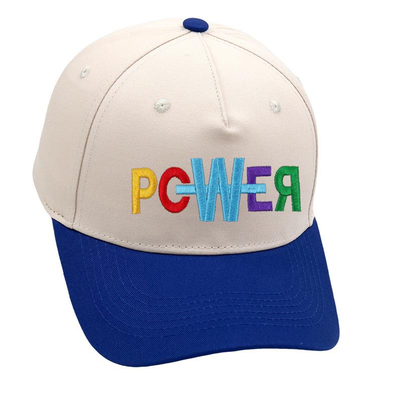 Кепка бейсбольная POWER G-Dragon Trucker Hat Высокое качество ретро двухцветная женская кепка Kpop 56-58 см регулируемая пряжка унисекс
