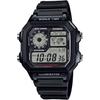 CASIO World Time Digital Watch AE-1200WH-1AV Black Overseas Model