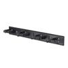 Wall Mounted Mop Broom Organizer Holder Kitchen Balcony Storage - 3 Or 4 Clip 2 Hook Design Iron TPR Modern