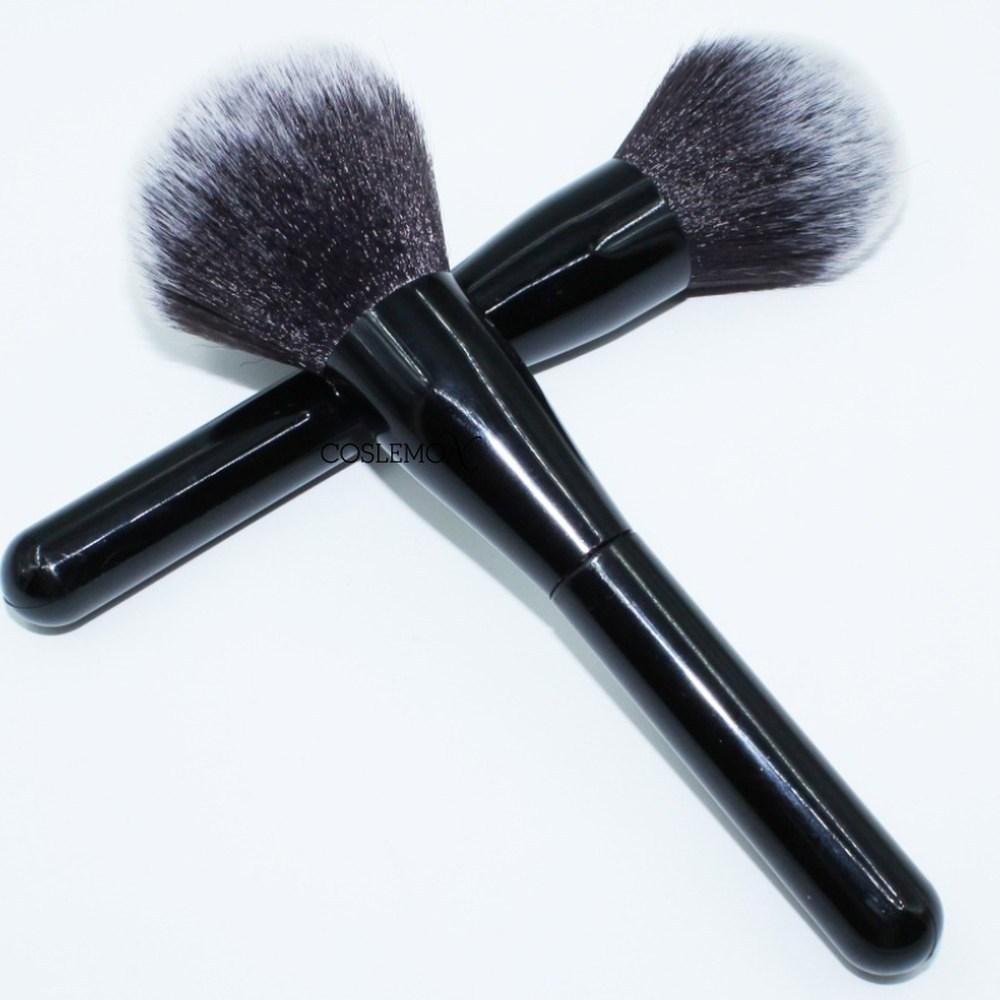 Кисти для макияжа Огромная рассыпчатая пудра Cruelty Magic Мягкая пушистая черная кисть Профессиональные косметические инструменты для ухода, 1 шт