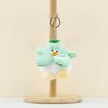 Adorable Plush Banana Duck Keychain Toy Soft Pp Cotton Stuffed Animal Accessory