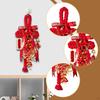 Подвеска «Китайский узел» Годовые украшения Украшение Красное подвесное украшение для