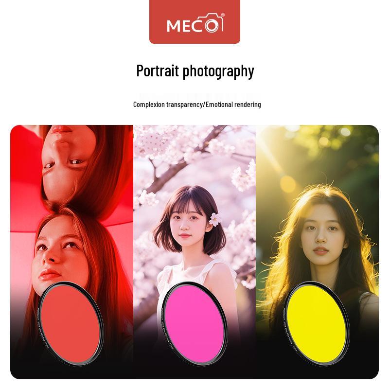 MECO Красный фильтр полного цвета для морских аквариумов: Улучшение коралловых эффектов для зеркальных, беззеркальных камер и мобильных объективов