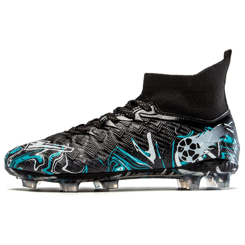 Новые мужские профессиональные унисекс футбольные бутсы FG Нескользящие Футбольные ботинки Открытый дропшиппинг Футзал Матч Тренировка Спортивные кроссовки